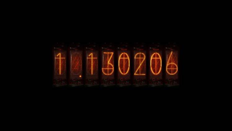 Steins;Gate, Anime, Time Travel, Divergence Meter, Nixie Tubes HD Wallpaper Desktop Background