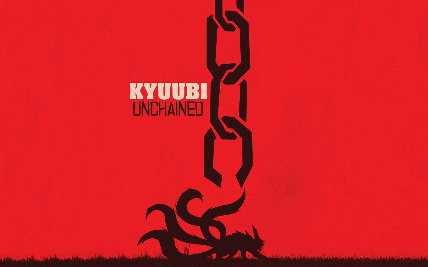 Naruto Shippuuden, Kyuubi, Django Unchained, Crossover Wallpaper