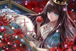 crowns, Apples, Anime Girls, Sound Horizon