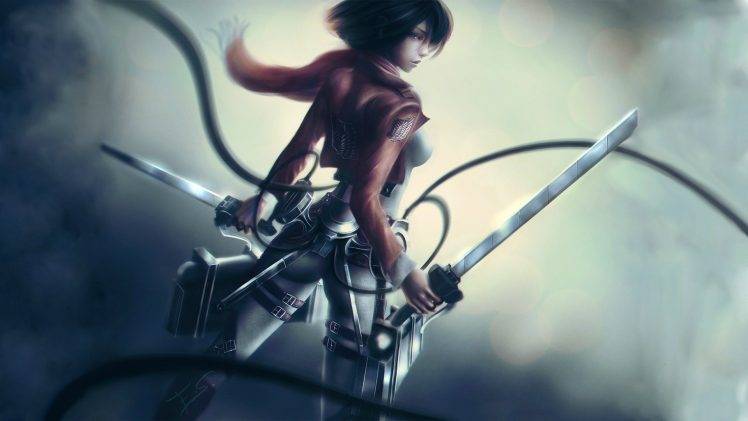 Shingeki No Kyojin, Mikasa Ackerman HD Wallpaper Desktop Background