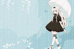 anime Girls, Umbrella, Original Characters