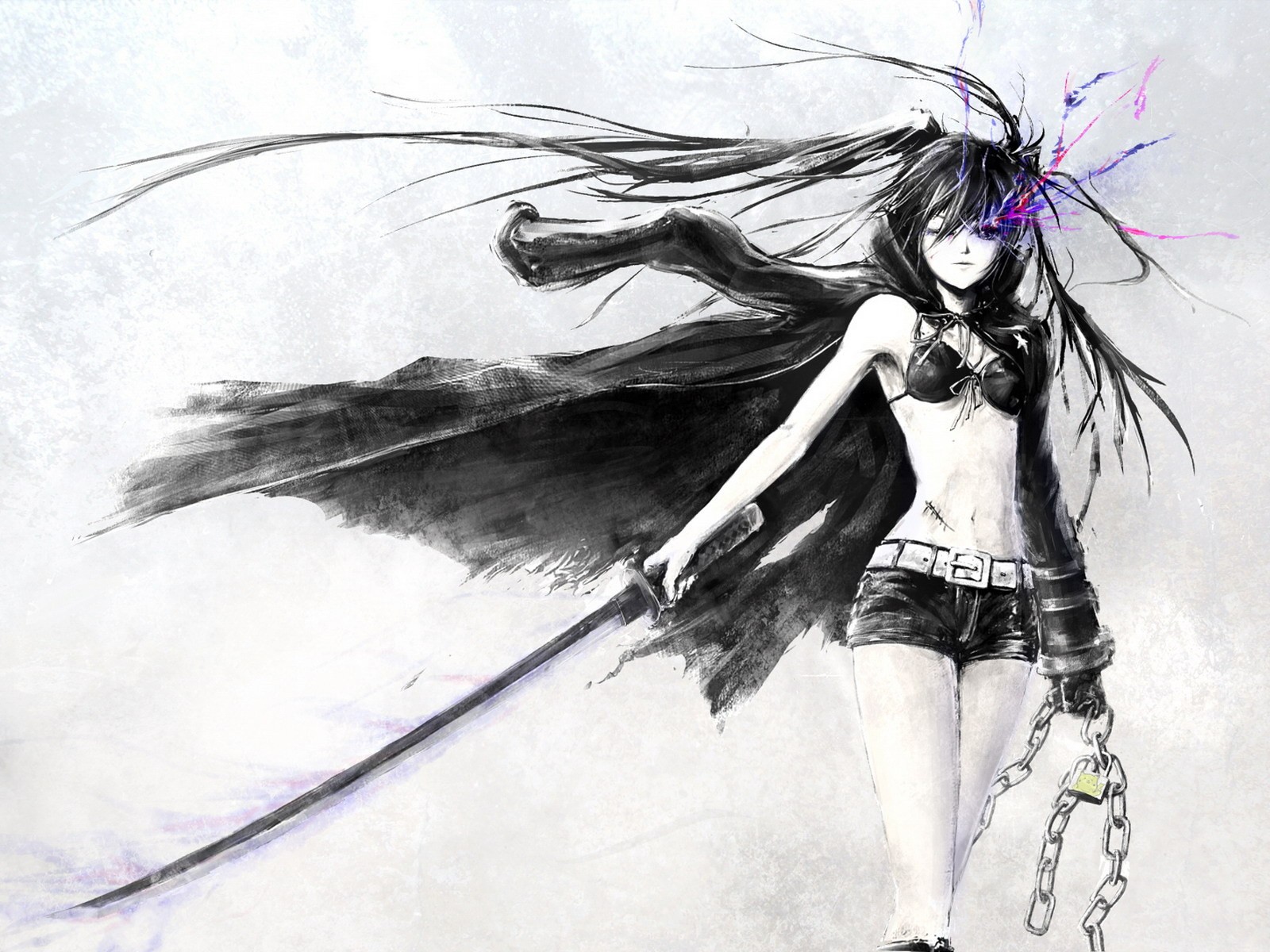 Anime Girls Black Rock Shooter Wallpapers Hd Desktop And Mobile Backgrounds