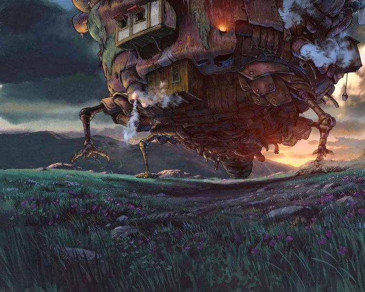 Howls Moving Castle, Anime, Studio Ghibli HD Wallpaper Desktop Background