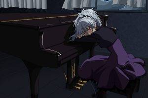 Darker Than Black, Anime, Anime Girls, Yin, Piano