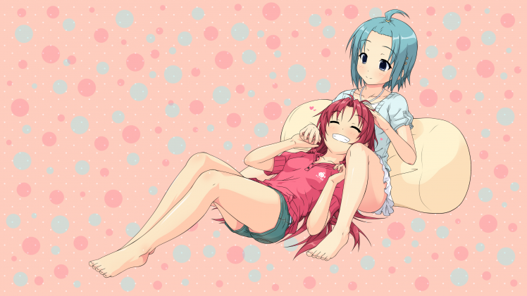 anime Girls, Anime, Mahou Shoujo Madoka Magica, Miki Sayaka, Sakura Kyouko HD Wallpaper Desktop Background