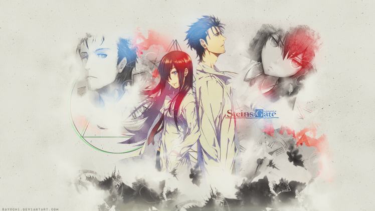 Steins;Gate, Okabe Rintarou, Makise Kurisu, Anime HD Wallpaper Desktop Background