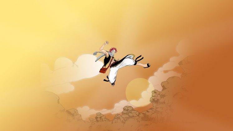 Dragneel Natsu, Fairy Tail HD Wallpaper Desktop Background