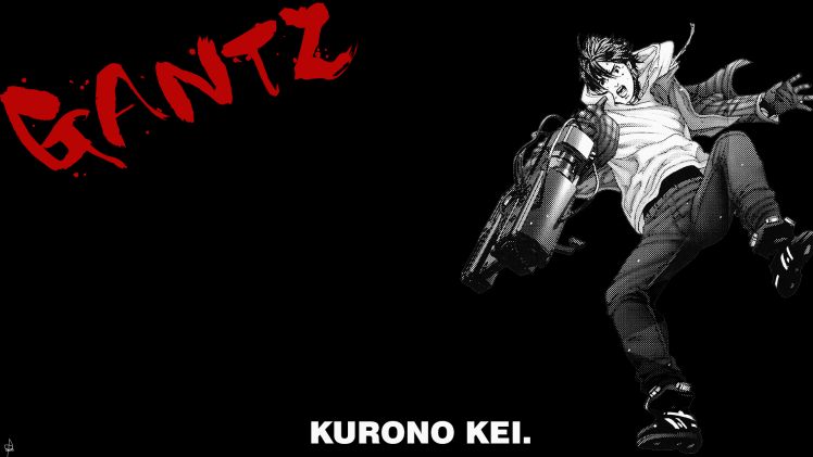 Gantz, Kurono Kei, Kei Kurono, Manga, Hiroya Oku HD Wallpaper Desktop Background