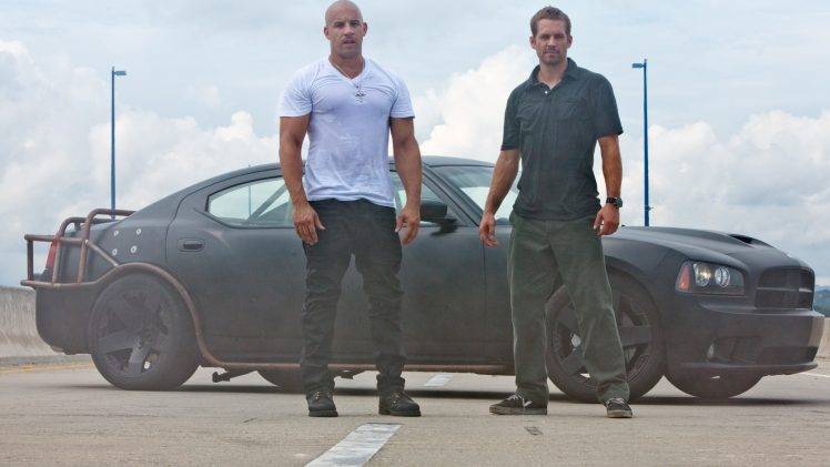 Paul Walker, Vin Diesel, Fast And Furious, Dodge Charger HD Wallpaper Desktop Background