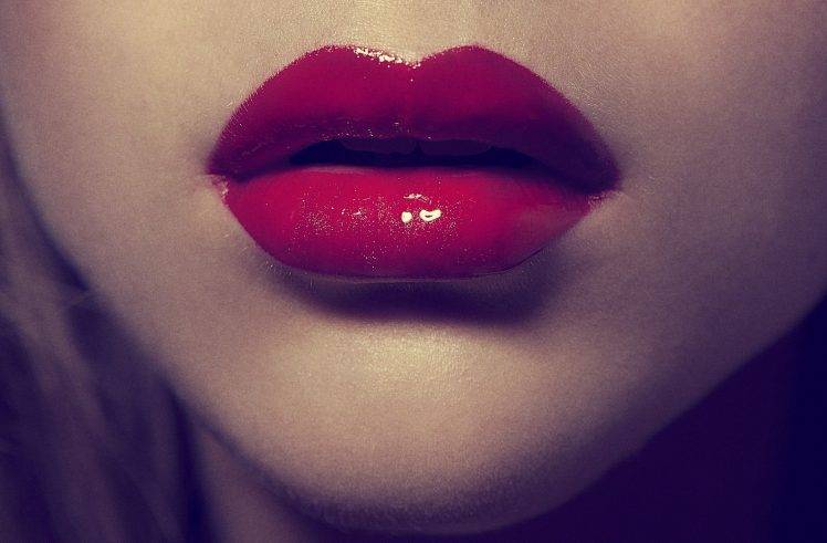 lips, Lipstick, Red Lipstick, Women, Face HD Wallpaper Desktop Background