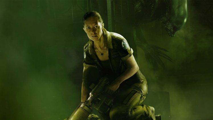 Amanda Ripley, Xenomorph, Alien: Isolation, Video Games HD Wallpaper Desktop Background