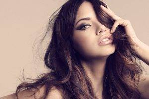 Adriana Lima, Victorias Secret, Brunette, Women, Model, Face