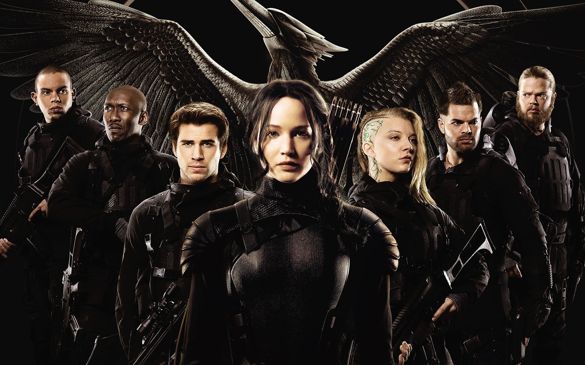 The Hunger Games: Mockingjay   Part 1, Jennifer Lawrence, Natalie Dormer, Liam Hemsworth Wallpaper