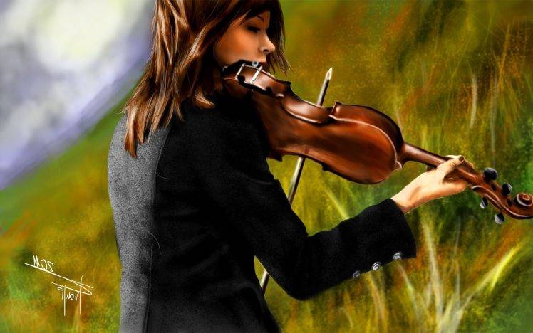 Lindsey Stirling, Violin HD Wallpaper Desktop Background