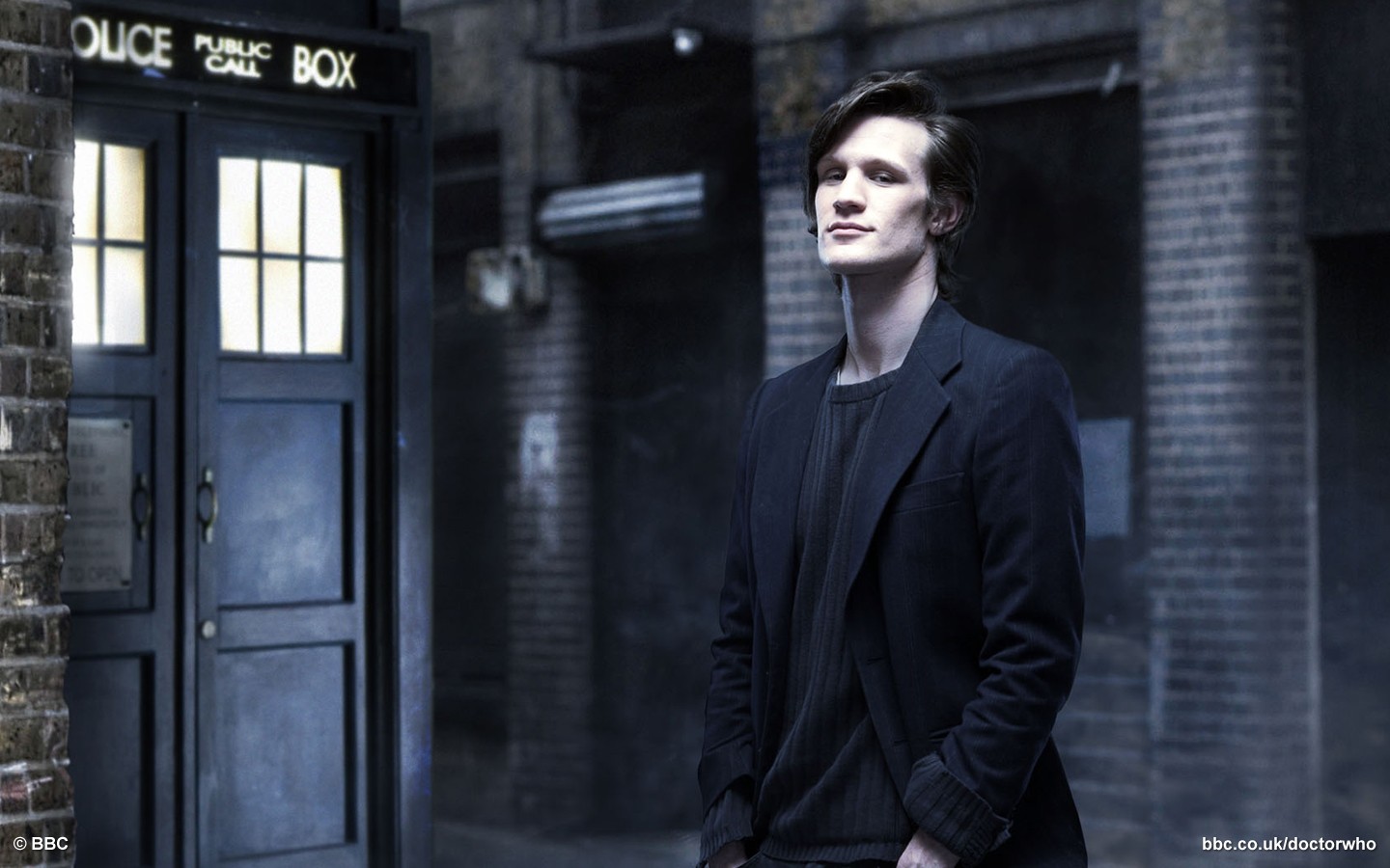 Doctor Who, The Doctor, Matt Smith, Men, TARDIS, Eleventh Doctor Wallpaper