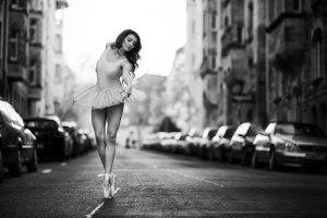 women, Dancers, Ballerina, Street