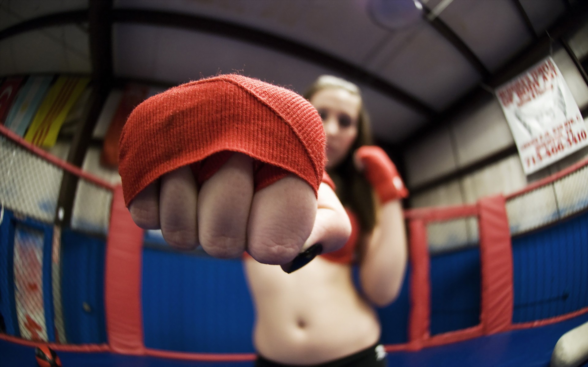 women, Sports, Boxing Wallpaper