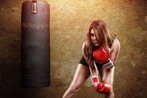 sports, Women, Boxing