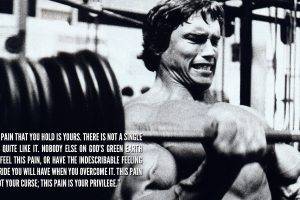 Arnold Schwarzenegger, Motivational, Quote, Bodybuilding, Bodybuilder