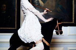 Keira Knightley, Brunette, Women, Actress, Painting