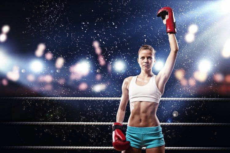 women, Sports, Boxing, Armpits HD Wallpaper Desktop Background