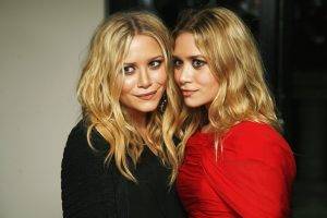 women, Blonde, Mary Kate Olsen, Twins