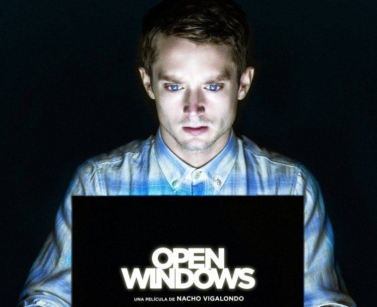 Open Windows, Movies, Hacking, Elijah Wood HD Wallpaper Desktop Background