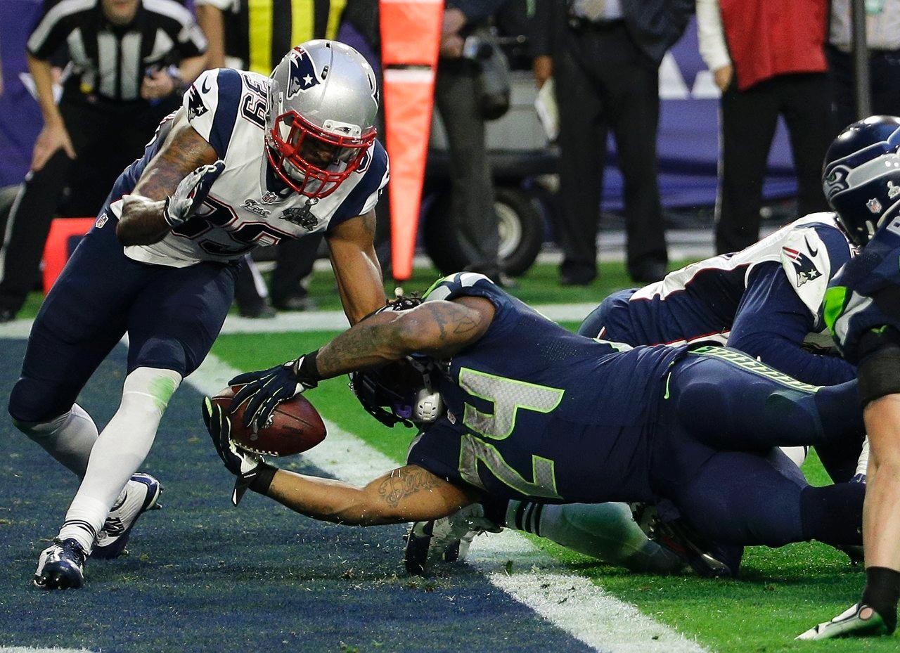 NFL, Super Bowl, Seattle Seahawks, New England Patriots Wallpaper