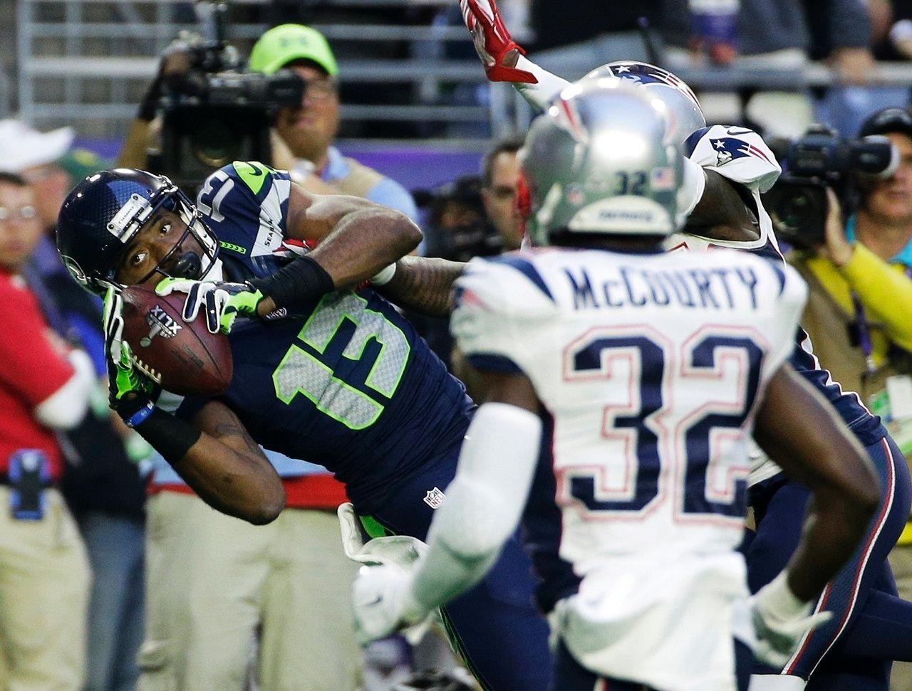 NFL, Super Bowl, Seattle Seahawks, New England Patriots Wallpaper