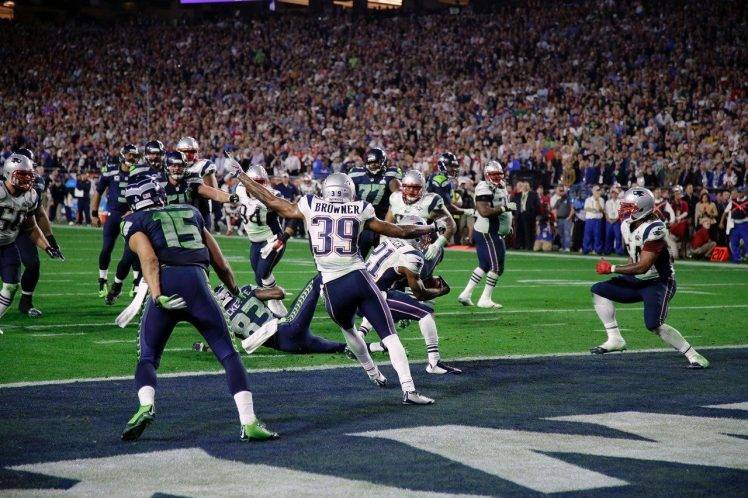 NFL, Super Bowl, Seattle Seahawks, New England Patriots HD Wallpaper Desktop Background