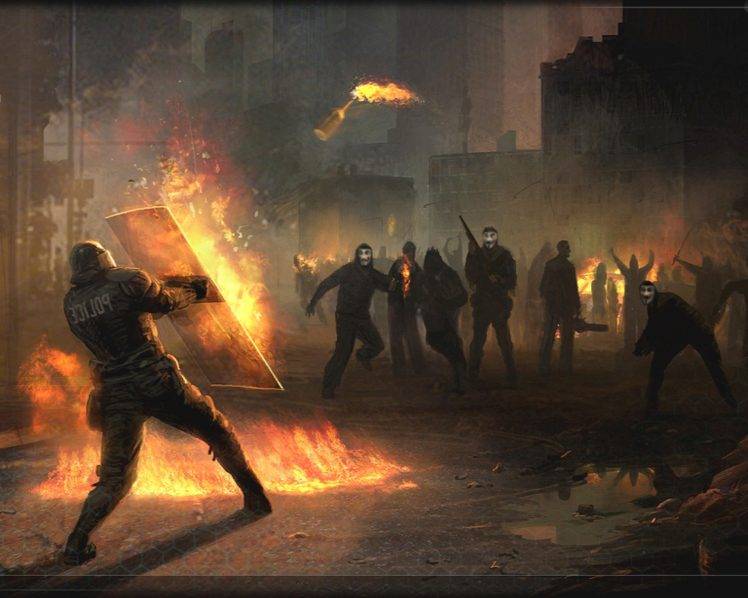 insurgency rebellion anonymous molotov HD Wallpaper Desktop Background