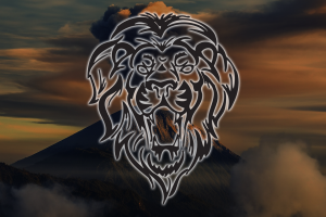 lion vulcano
