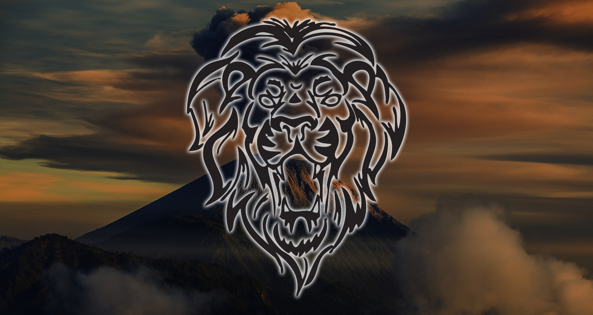 lion vulcano Wallpaper
