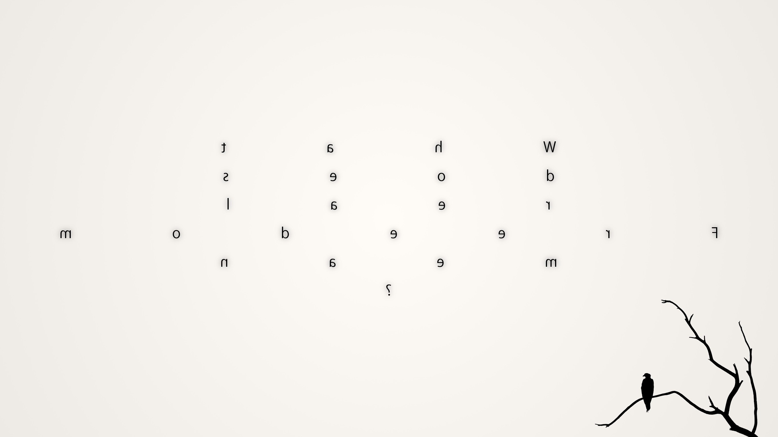 writing text birds simple simple background minimalism Wallpaper
