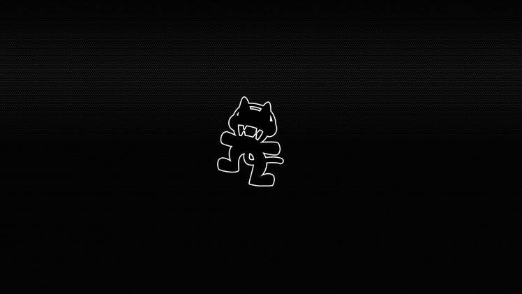 monstercat black hex HD Wallpaper Desktop Background