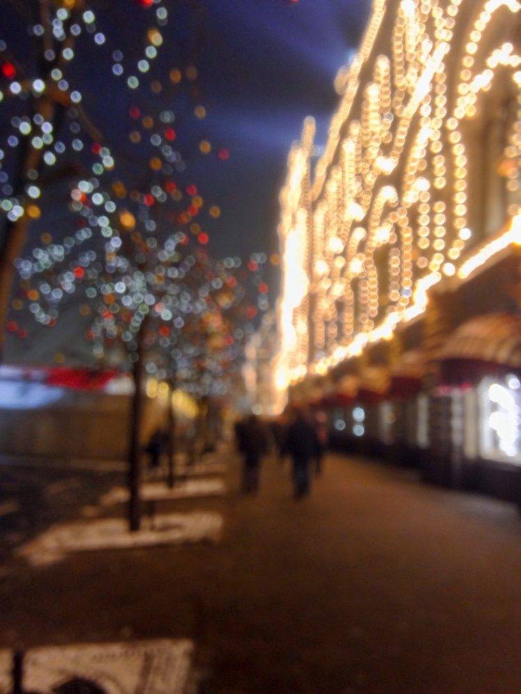 north russia horse moscow christmas christmas lights kremlin HD Wallpaper Desktop Background