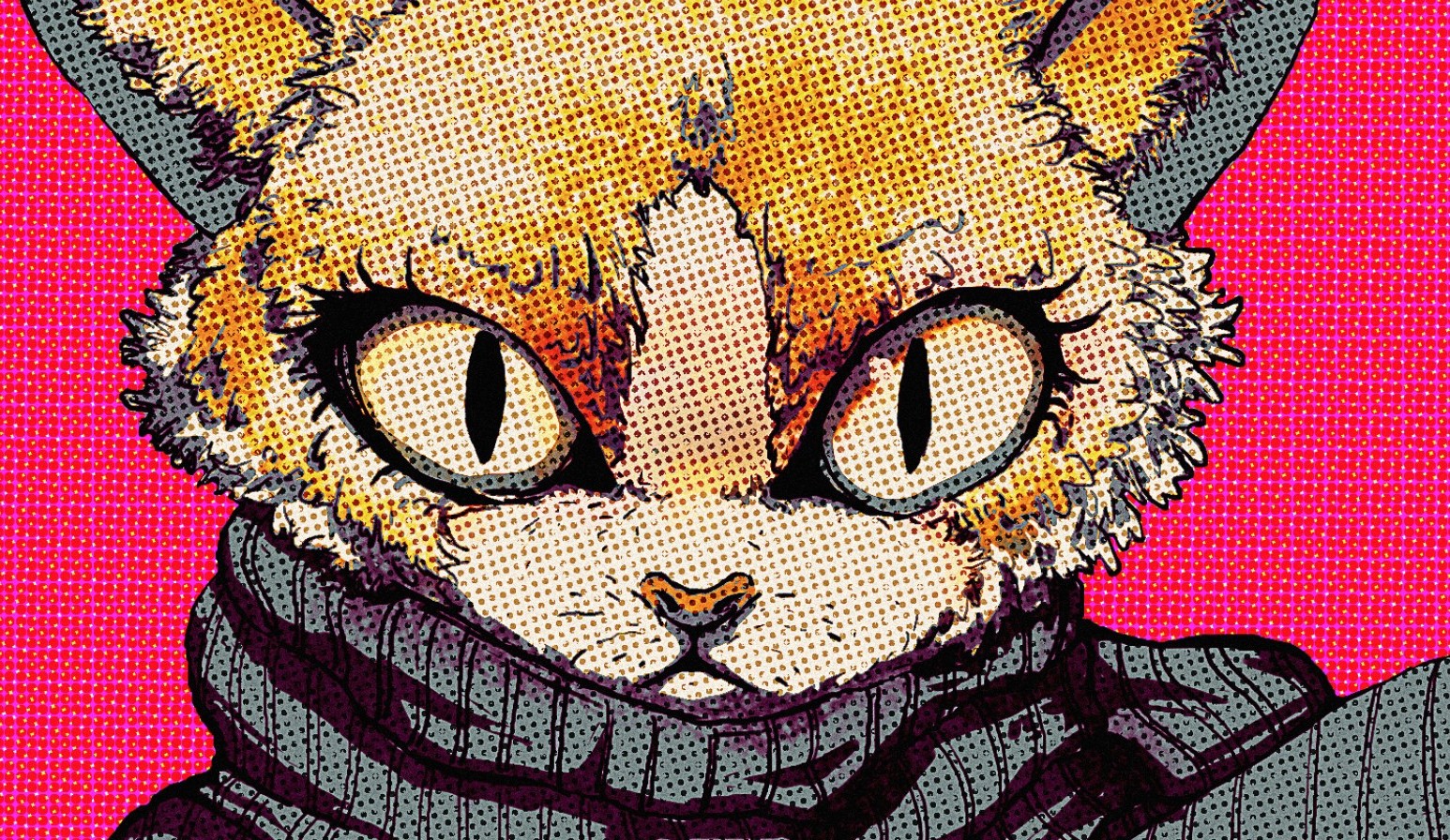 Cat Pop Art Wallpapers Hd Desktop And Mobile Backgrounds