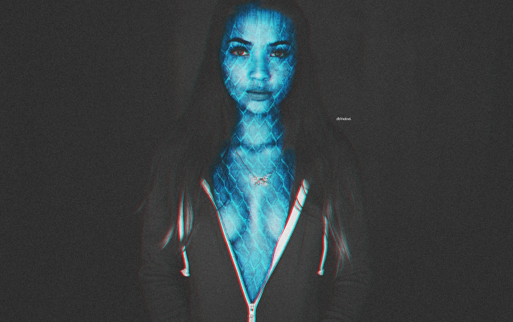 women mutant snake Wallpaper