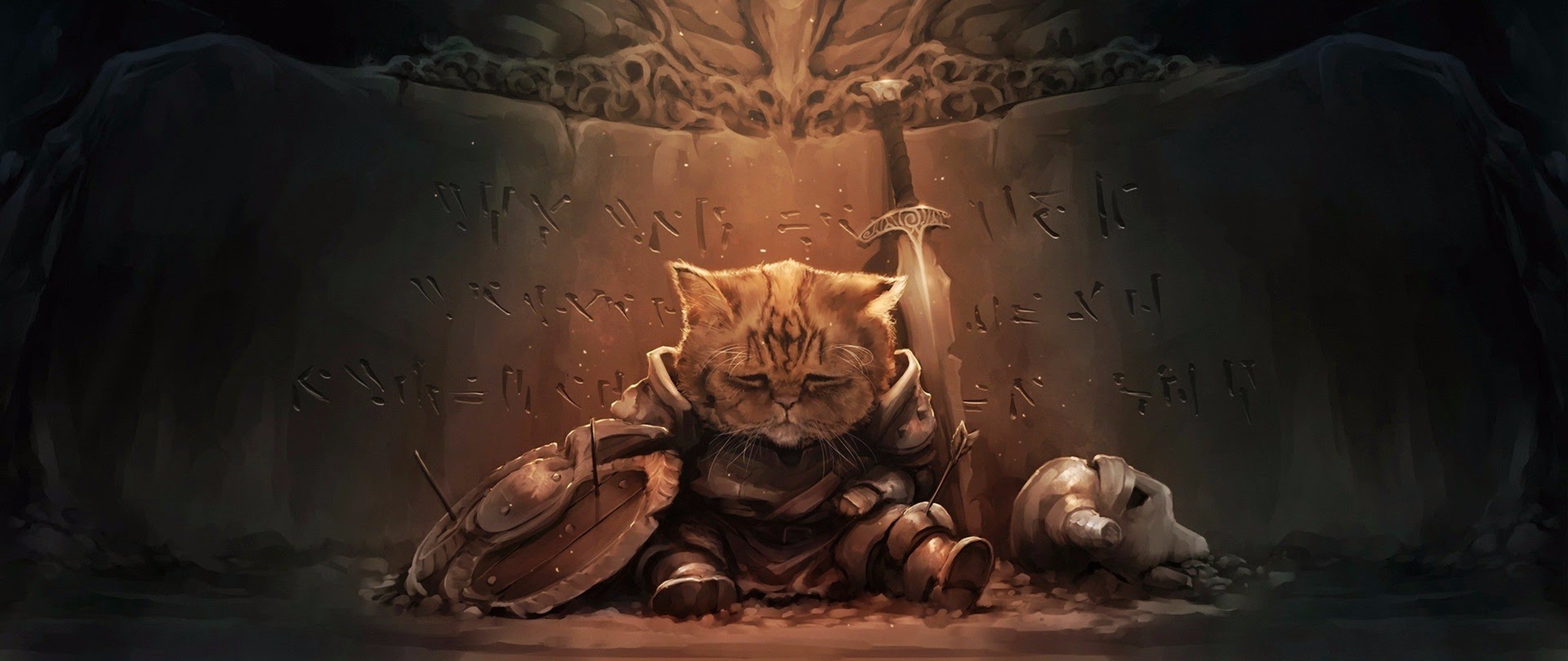 cat the elder scrolls v skyrim Wallpaper