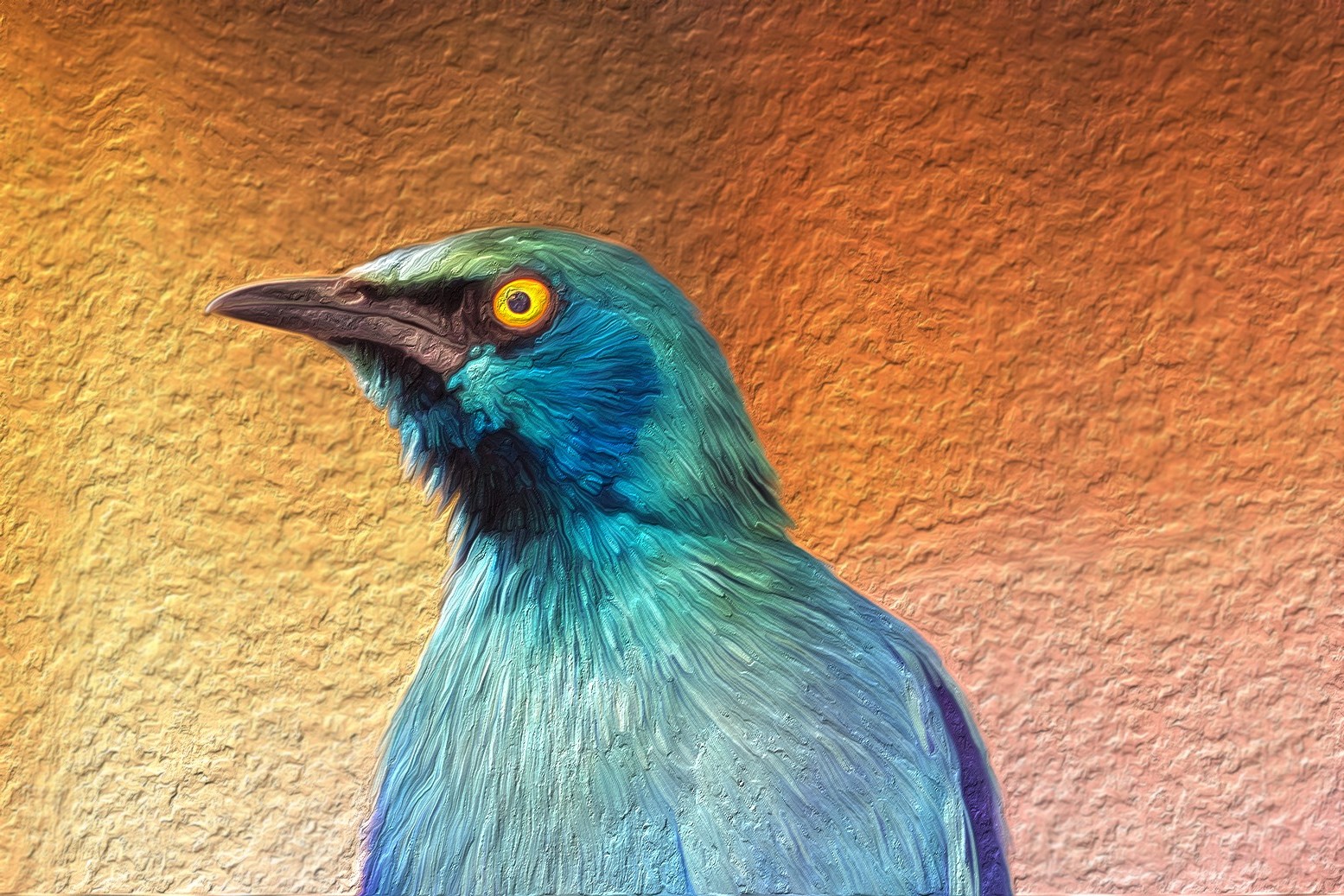 birds blue Wallpaper