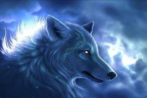 wolf fantasy art animals