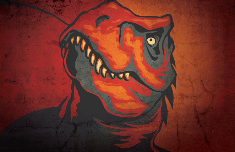 dinosaurs animals digital art HD Wallpaper Desktop Background