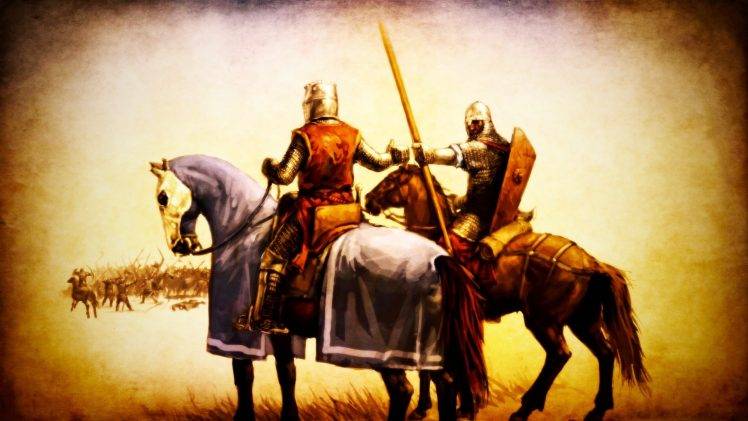 medieval knights horse battle warrior artwork spear HD Wallpaper Desktop Background
