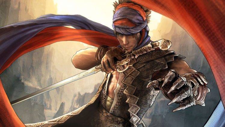 sword scarf red prince of persia prince of persia 2008 HD Wallpaper Desktop Background