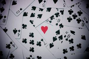 playing cards cards hearts
