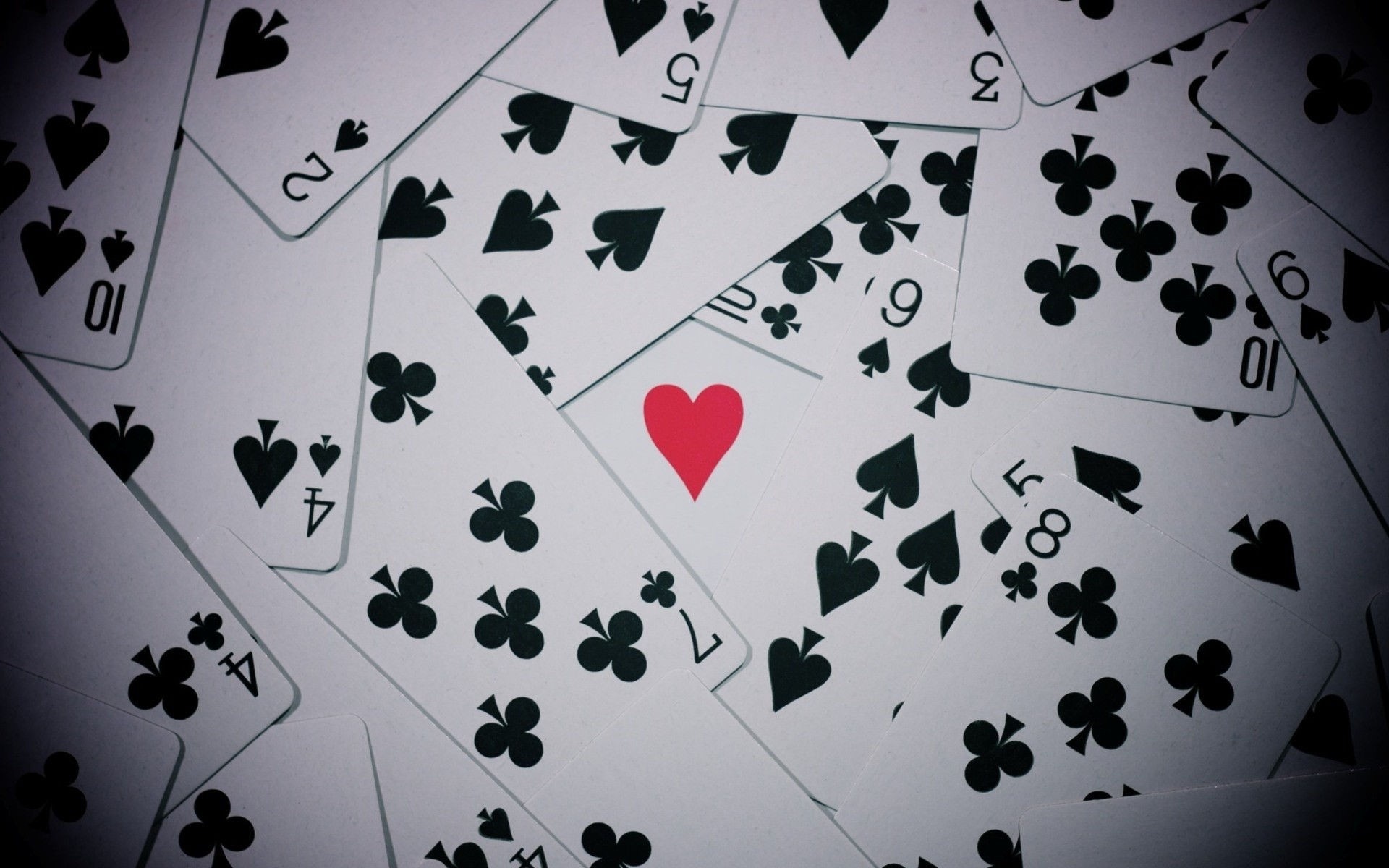 playing cards cards hearts Wallpaper