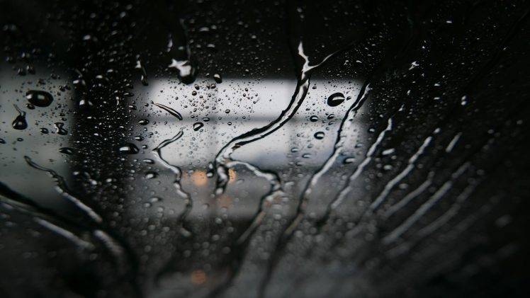 water drops windshields car washes water on glass HD Wallpaper Desktop Background