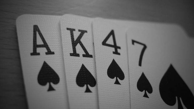 Ak 47 Playing Cards Wallpapers Hd Desktop And Mobile Backgrounds