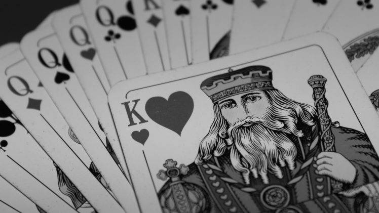 playing cards king HD Wallpaper Desktop Background