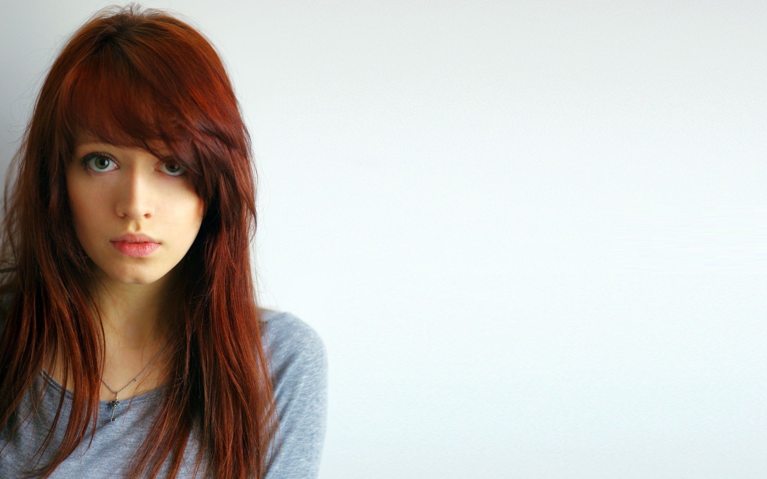 women redhead model Wallpaper